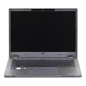 Acer TravelMate P2 TMP214-75-G3-TCO Ultra 5 125H 14" WUXGA IPS 300 nits AG 16 GB DDR5 5600 512 GB SSD Intel Arc grafika WLAN + BT LAN 1080p kamera 65 Wh FpR SCa W11 Pro plieno pilkos spalvos 3 metų garantija su aptarnavimu vietoje