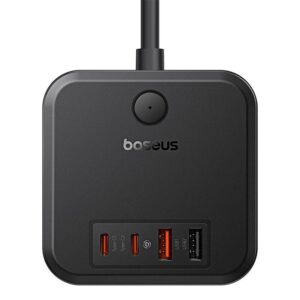 Baseus PowerCombo Universali maitinimo juosta Indoor Black - Image 2