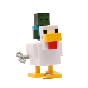 MINECRAFT S2 3D WIND-UP TOY - CHICKEN & JOCKEY - Image 2