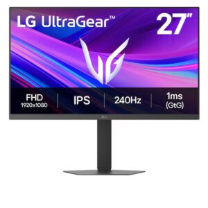 LG LED UltraGear G4 27G440A-B - 27 colių IPS žaidimų monitorius, Full HD 240 Hz (juodas)