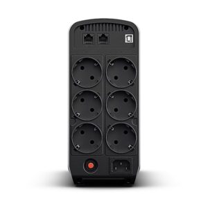 CyberPower CP900EPFCLCD nepertraukiamo maitinimo resursai (UPS) Budėjimo režimas (neprisijungus) 0,9 kVA 540 W 6 AC išvestis(ys / čių)