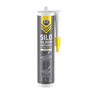 K2 SANITARINIS SILIKONAS BALTAS SILO