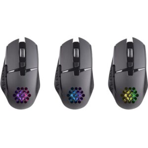 MOUSE DEFENDER GM-514 GLORY OPTIC RF RGB 3200dpi 7P BLACK - Image 3