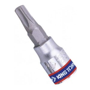 KING TONY TORX galvutė 1/4" T27x37mm