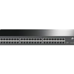 TP-Link TL-SG1048 tinklo komutatorius Ne-valdomas Gigabit Ethernet (10/100/1000) 1U Juoda