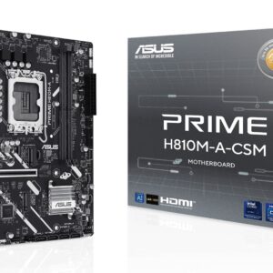 ASUS PRIME H810M-A-CSM Intel H810 LGA 1851 (Socket V1) mikro ATX pagrindinė plokštė
