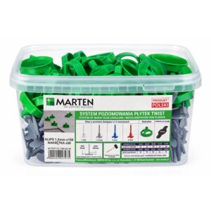 MARTEN SYSTEM TWIST SRIEGIS 1,5MM, 150 VNT. + 50 VERŽLIŲ