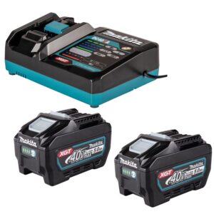 MAKITA MAITINIMO RINKINYS 40V 2x5,0Ah XGT (BL4050Fx2+DC40RA)