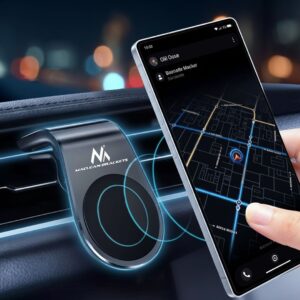 Automobilinis telefono laikiklis "Maclean", magnetinis, universalus, skirtas ventiliacijos grotelėms, ABS medžiaga, MC-326 - Image 3