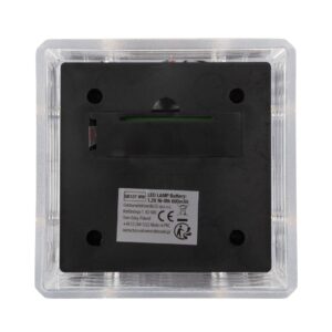 GreenBlue LED saulės lempa stulpui, 100x100 mm, vokelio formos gaubtas, 3200 K, GB128 WW - Image 2