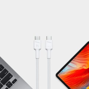 Green Cell KABGC30W USB kabelis USB 3.2 Gen 1 (3.1 Gen 1) 1,2 m USB C Balta - Image 3