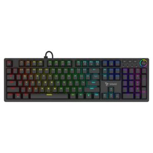 Savio STYX Outemu Blue, Hot Swap, RGB klaviatūra Žaidimams