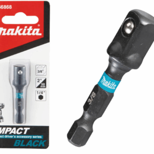 MAKITA adapteris 1/4" HEX -> 3/8" SQ 50mm IB