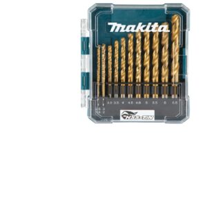 MAKITA HSS-TiN METALO GRĄŽTŲ RINKINYS 13 vnt. 1,5-6,5mm