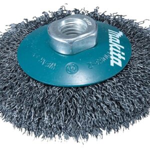 MAKITA DISKINIS ŠEPETYS M14/0,3mm 115mm INOX
