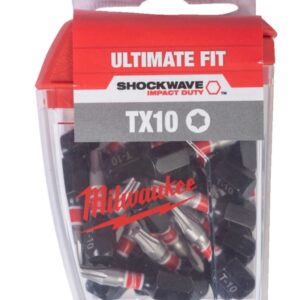 MILWAUKEE Suktuvo antgalis T10 x 25mm/25vnt. ShW CD.