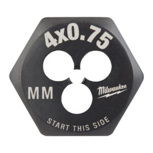 MILWAUKEE ŠEŠIAKAMPĖ (HEX) SRIEGIAPJOVĖ M4-0.75mm