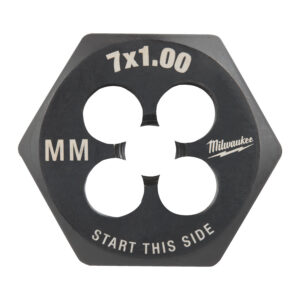 MILWAUKEE ŠEŠIAKAMPĖ (HEX) SRIEGIAPJOVĖ M7-1.00mm