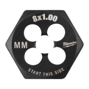 MILWAUKEE ŠEŠIAKAMPĖ (HEX) SRIEGIAPJOVĖ M8-1.00mm