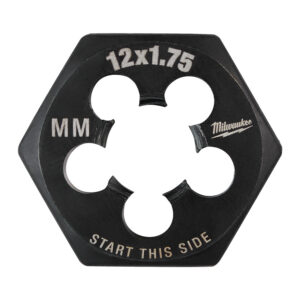 MILWAUKEE ŠEŠIAKAMPĖ (HEX) SRIEGIAPJOVĖ M12-1.75mm