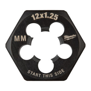 MILWAUKEE ŠEŠIAKAMPĖ SRIEGIAPJOVĖ (HEX) M12-1.25mm