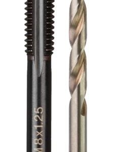 MILWAUKEE SRAIGŠTPIOVĖ M8-1.25mm+GRĄŽTAS 7.0mm