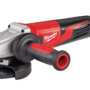 MILWAUKEE KAMPINIS ŠLIFUOKLIS 125mm/1550W AGV15-125XE SU APSUKŲ REGULIAVIMU