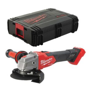 MILWAUKEE KAMPINIS ŠLIFUOKLIS 18V 125mm M18FSAGV125XB-0X SU REGULIUOJAMOMIS APSUKOMIS BL