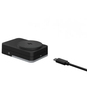Mobile Origin 3in1 Foldable Charging Stand with light, PW28, black - Image 10