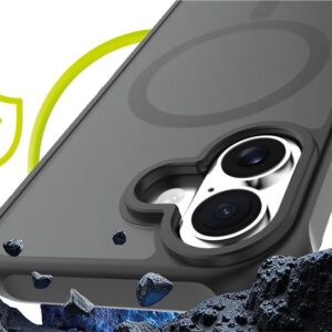 Mobile Origin Hybrid MagSafe dėklas, matte black - Apple iPhone 17 - Image 3