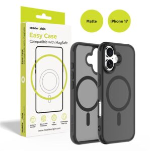 Mobile Origin Hybrid MagSafe dėklas, matte black - Apple iPhone 17