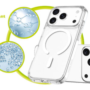 Mobile Origin Hybrid MagSafe dėklas, skaidrus - Apple iPhone 17 Pro - Image 8
