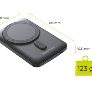 Mobile Origin Wireless Magnetic PowerBank 5000mAh PB10 - Image 2