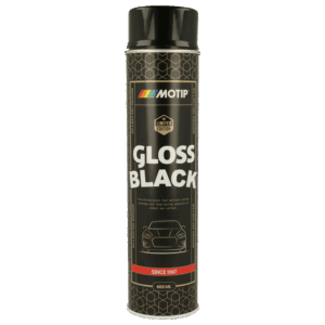 MOTIP Dažai juodi blizgantys 600ml