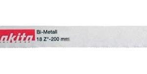 MAKITA PJŪKLELIS SLUOKSNINIAMS PJŪKLAMS BIM 200x0,9mm /5vnt. PLIENAS, SPALV. METALAS 1,5-3mm