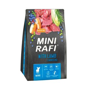 RAFI Mini with lamb - sausas maistas šunims - 3kg