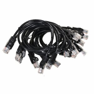Lanberg PCU5-20CC-0050-BK tinklo kabelis Juoda 0,5 m Cat5e U/UTP (UTP) - Image 2
