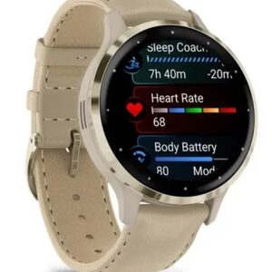 Garmin 010-02785-55 Išmanusis arba sportinis laikrodis 3,05 cm (1.2") AMOLED 41 mm Skaitmeninis 390 x 390 pikseliai Lietimui jautrus ekranas Auksas „Wi-Fi“ GPS (palydovinis) - Image 3