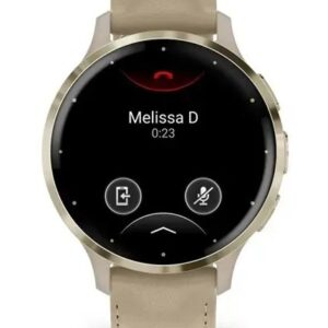 Garmin 010-02785-55 Išmanusis arba sportinis laikrodis 3,05 cm (1.2") AMOLED 41 mm Skaitmeninis 390 x 390 pikseliai Lietimui jautrus ekranas Auksas „Wi-Fi“ GPS (palydovinis) - Image 2