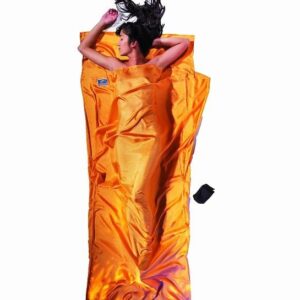 Miegmaišio įklotas „Cocoon TravelSheet Silk“, saulėlydžio geltonumo spalvos - Image 1