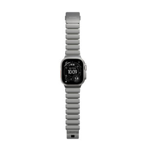 Nomad Stratos Band Natural Titanium Forest Green FKM AW 45/46/49mm - Image 10