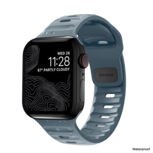 Nomad Sport Strap M/L, blue - Apple Watch 49mm/46mm/45mm/44mm/42mm - Image 3