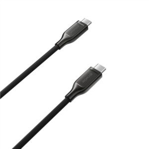 Nomad Kevlar Cable, USB-C to USB-C, 0.3m, carbide - Image 3