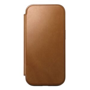 Nomad Modern Leather Folio, english Tan-C - Apple iPhone 16 Pro - Image 5