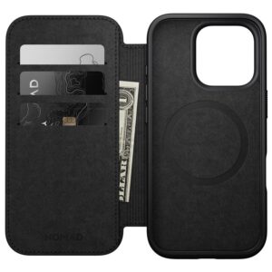 Nomad Modern Leather Folio, english Tan-C - Apple iPhone 16 Pro - Image 6