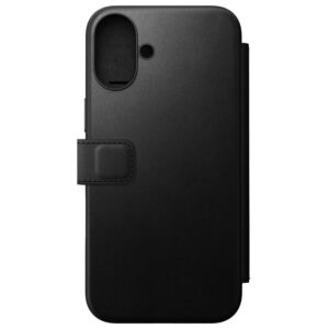 Nomad Modern Leather Folio, juodos spalvos - Apple iPhone 16 Plus - Image 7