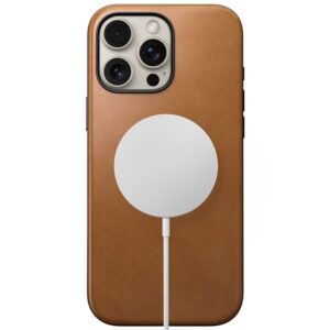 Nomad Modern Leather dėklas, english Tan-C - Apple iPhone 16 Pro Max - Image 4
