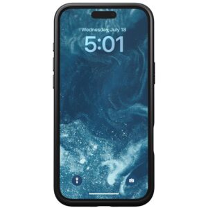 Nomad Modern Leather dėklas, juodos spalvos - Apple iPhone 16 Plus - Image 2