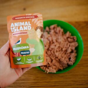 ANIMAL ISLAND Mono Quail - šlapias kačių maistas - 100g - Image 2