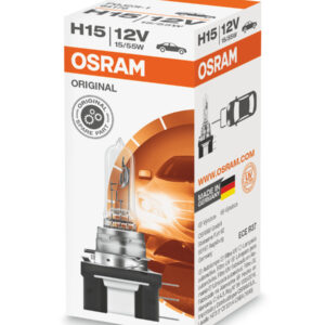OSRAM Automobilinė lemputė H15 55/15W 12V PGJ23T 1vnt